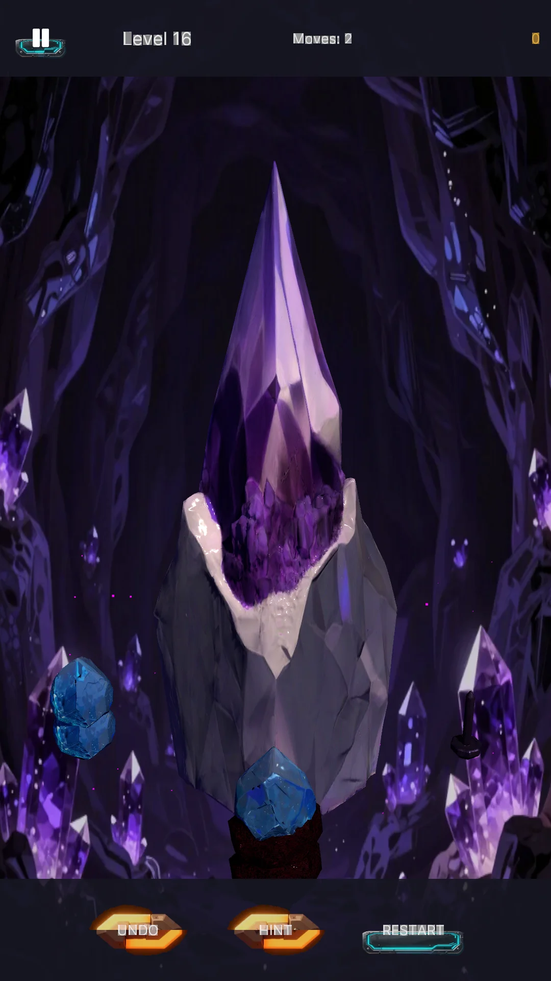 Gem Delve gameplay, matching gems